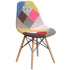 Elon Series Fabric Chair with Wooden Legs