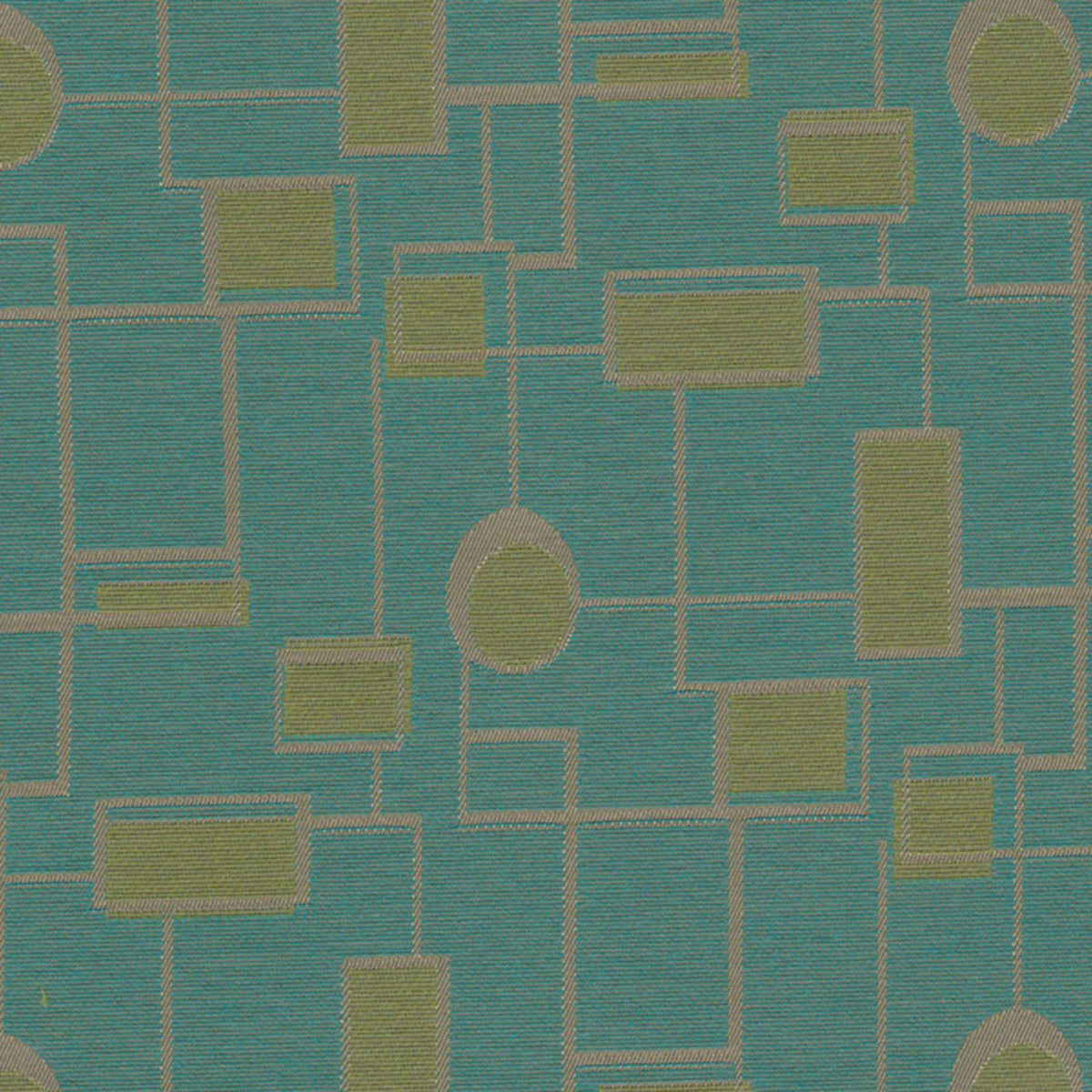 Circuit Turquoise Fabric |#| 