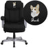 Embroidered HERCULES Series Big & Tall 500 lb. Rated Executive Swivel Ergonomic Office Chair with Arms