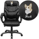 EMB High Back Black LeatherSoft Overstuffed Executive Ergonomic Office Chair