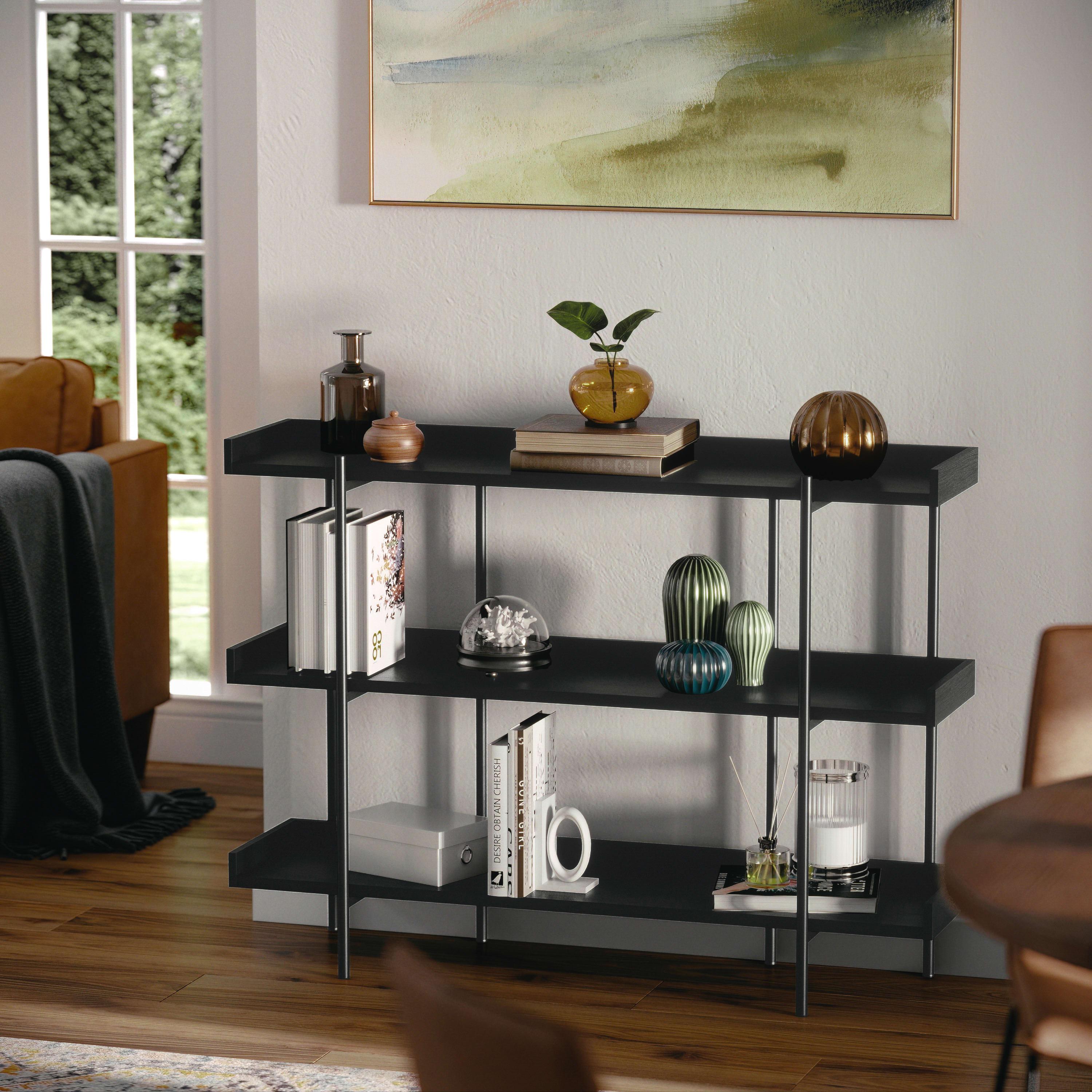 3 Tier Bookcase MS-JN-2542B3- – BizChair
