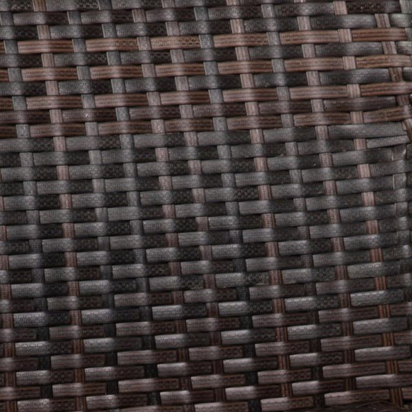 Gray |#| All Weather Commercial Grade PE Rattan Stacking Patio Chairs in Gray