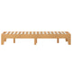 Natural,Queen |#| Wood Platform Bed with 14 Wooden Support Slats in Natural Pine - Queen