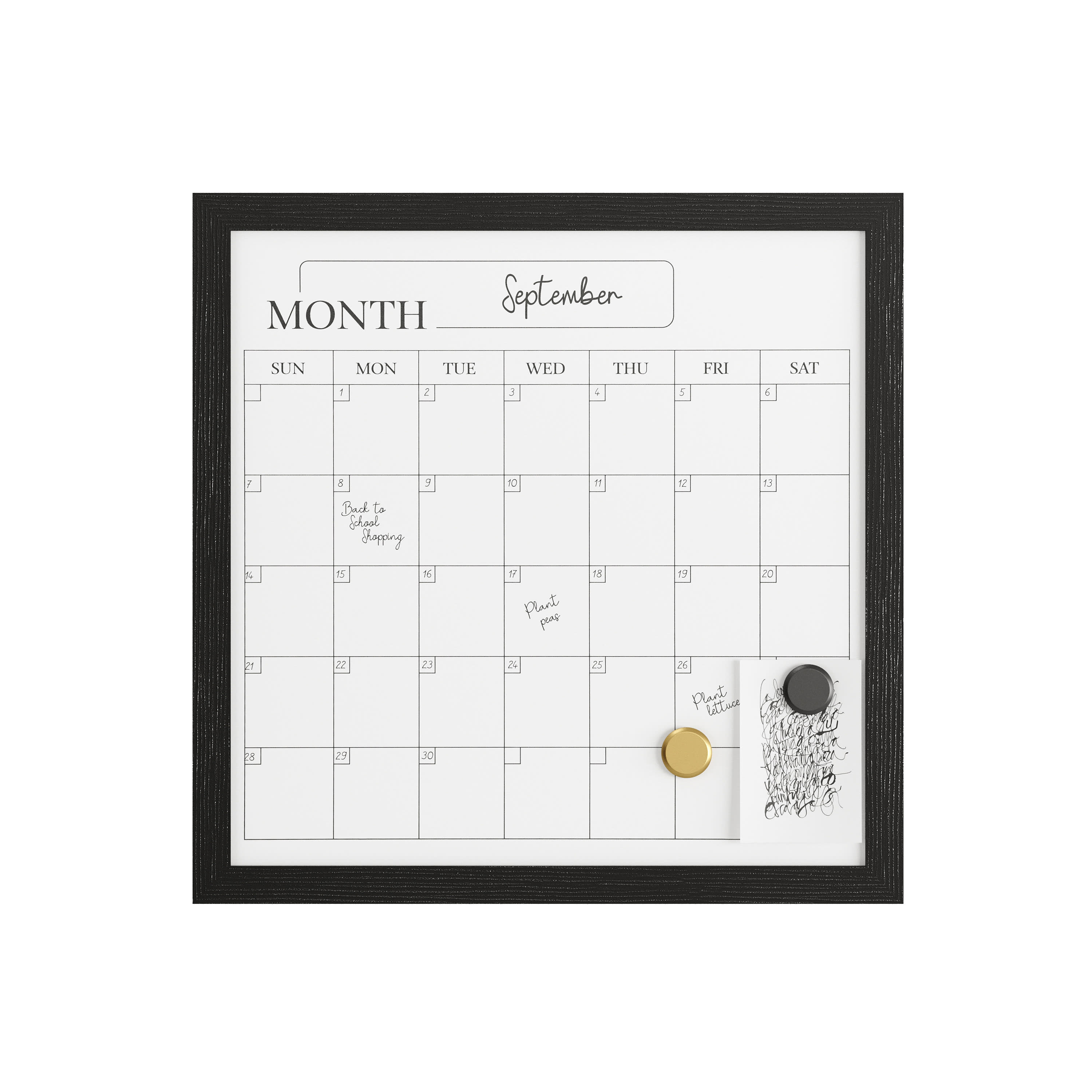 Dry Erase Wall Calendar MS-BR-PM-MWP-4545- – BizChair
