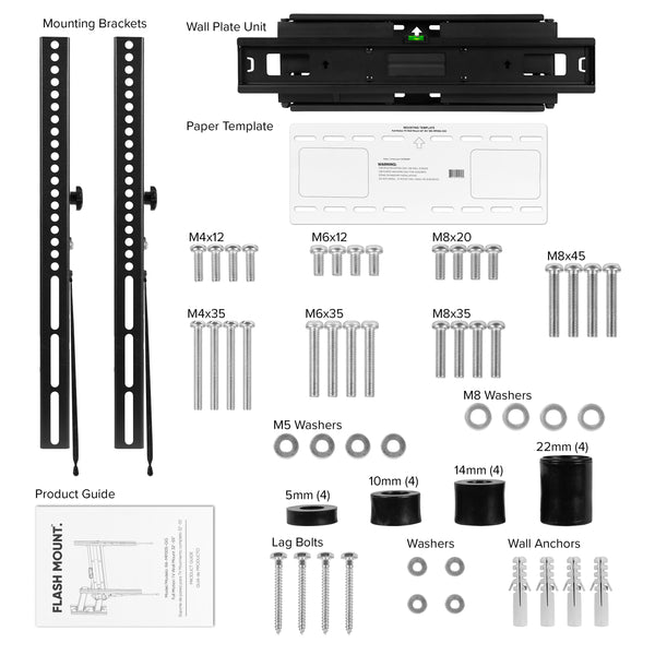 40"-84" TV |#| 40"-84" Full Motion Adjustable TV Wall Mount-Weight Capacity Up to 100lbs.