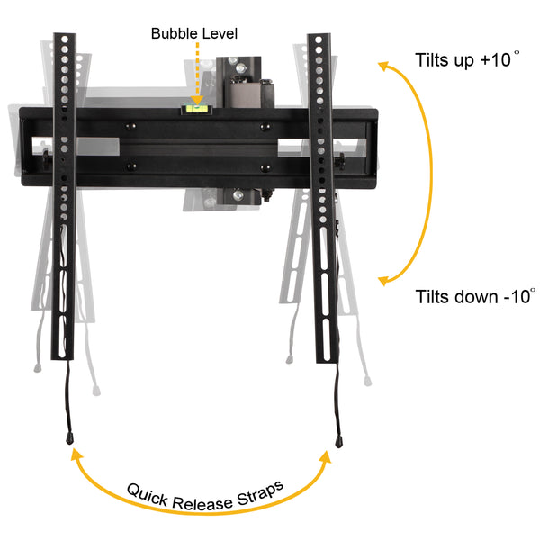 32"-55" TV |#| 32"-55" Full Motion Adjustable TV Wall Mount-Weight Capacity Up to 55lbs.