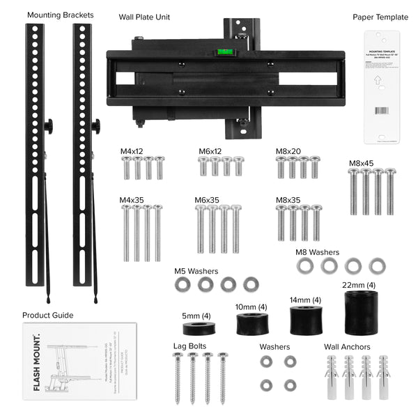 32"-55" TV |#| 32"-55" Full Motion Adjustable TV Wall Mount-Weight Capacity Up to 55lbs.