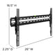 40"-84" TV |#| 40"-84" Tilt TV Wall Mount-Built-In Level-Weight Capacity Up to 140 lbs.