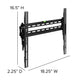 32"-55" TV |#| 32"-55" Tilting TV Wall Mount-Built-In Level-Weight Capacity Up to 120 lbs.