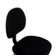 Black |#| Black Fabric Drafting Chair (Cylinders: 22.5inch-27inchH or 26inch-30.5inchH)