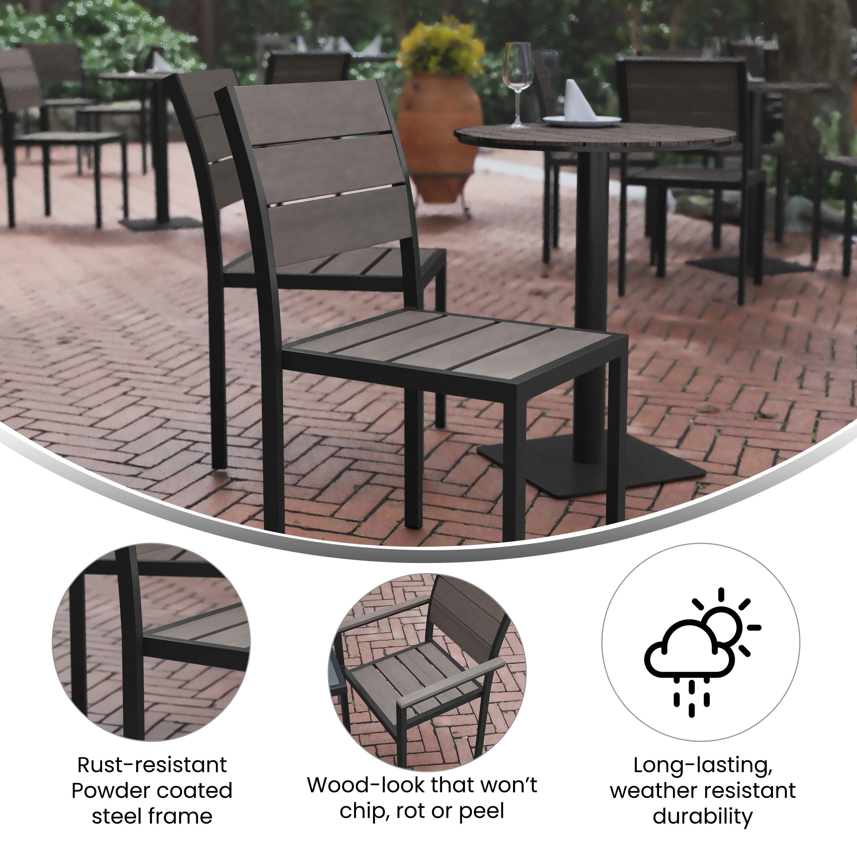 Armless Patio Chair SB CA108 BizChair