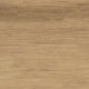 Natural |#| Commercial Grade Outdoor Faux Teak Patio Dining Chair with Arms - Natural/Gray