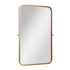 Finlay Metal Pivot Wall Mirror - Large Accent Vanity Mirror for Bathroom