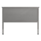 Gray Wash,Queen |#| Contemporary Queen Size Herring Bone Wooden Headboard Only in Gray Wash