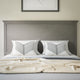 Gray Wash,Full |#| Contemporary Full Size Herring Bone Wooden Headboard Only in Gray Wash