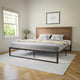 Light Brown,King |#| Contemporary King Size Herring Bone Wooden Headboard Only in Light Brown