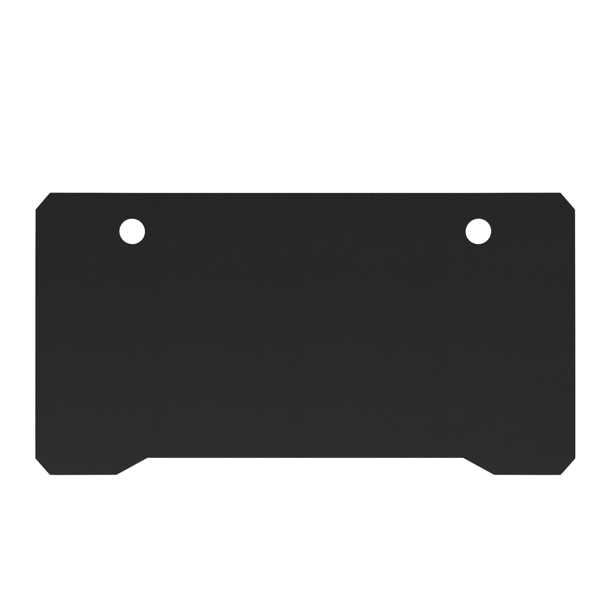 Full Desktop Anti-Slip Rubber Mouse Pad with Micro Weave Surface in Black