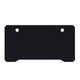 Full Desktop Anti-Slip Rubber Mouse Pad with Micro Weave Surface in Black