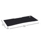 Full Desktop Anti-Slip Rubber Mouse Pad with Micro Weave Surface in Black