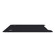 Full Desktop Anti-Slip Rubber Mouse Pad with Micro Weave Surface in Black