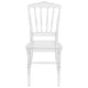 Crystal Ice Napoleon Stacking Chair - Event Seating - Hospitality Seating