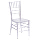 Crystal Ice |#| Crystal Ice Stacking Chiavari Chair - Event Seating - Stack Chairs