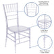 Crystal Ice Blue |#| Crystal Ice Blue Stacking Chiavari Chair - Event Seating - Stack Chairs
