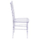 Crystal Ice Blue |#| Crystal Ice Blue Stacking Chiavari Chair - Event Seating - Stack Chairs