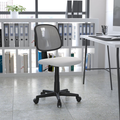 Flash Fundamentals Mid-Back Mesh Swivel Task Office Chair with Pivot Back - View 2