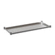 41.25"W x 16.125"D |#| Galvanized Steel Adjustable Add-On Work Table Restaurant Shelf for 24 x 48 Table
