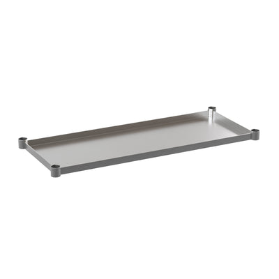 Galvanized Steel Adjustable Add-On Work Table Restaurant Shelf for Work Tables - View 1