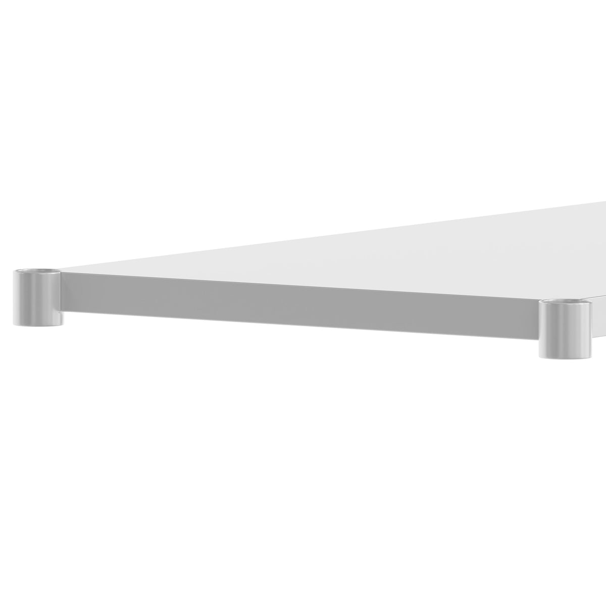 24"W x 72"D |#| Galvanized Steel Adjustable Add-On Work Table Lower Restaurant Shelf