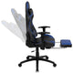 Blue |#| Black/Blue Gaming Desk Bundle - Cup/Headset Holder/Mouse Pad Top