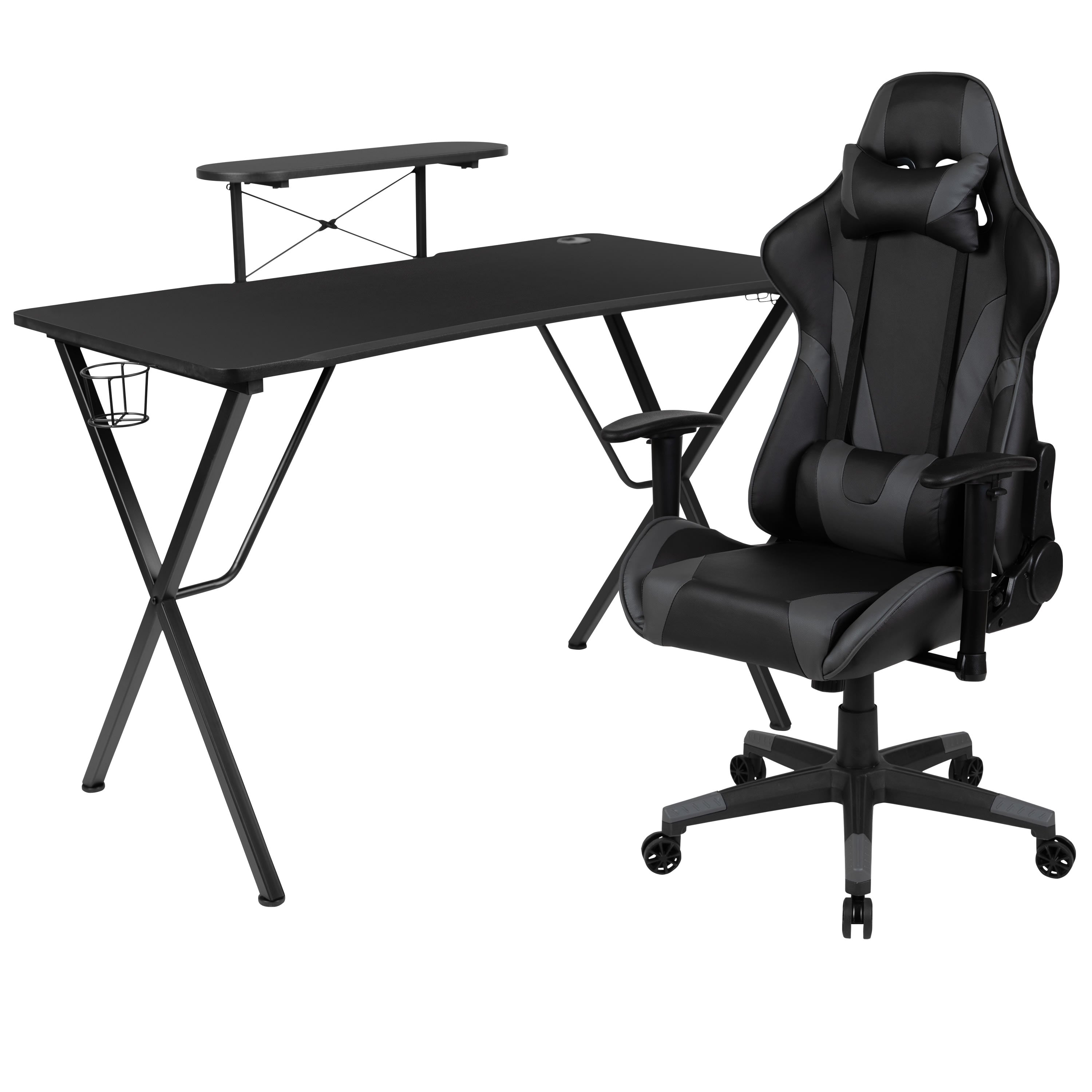 Gaming chair 2025 and table set