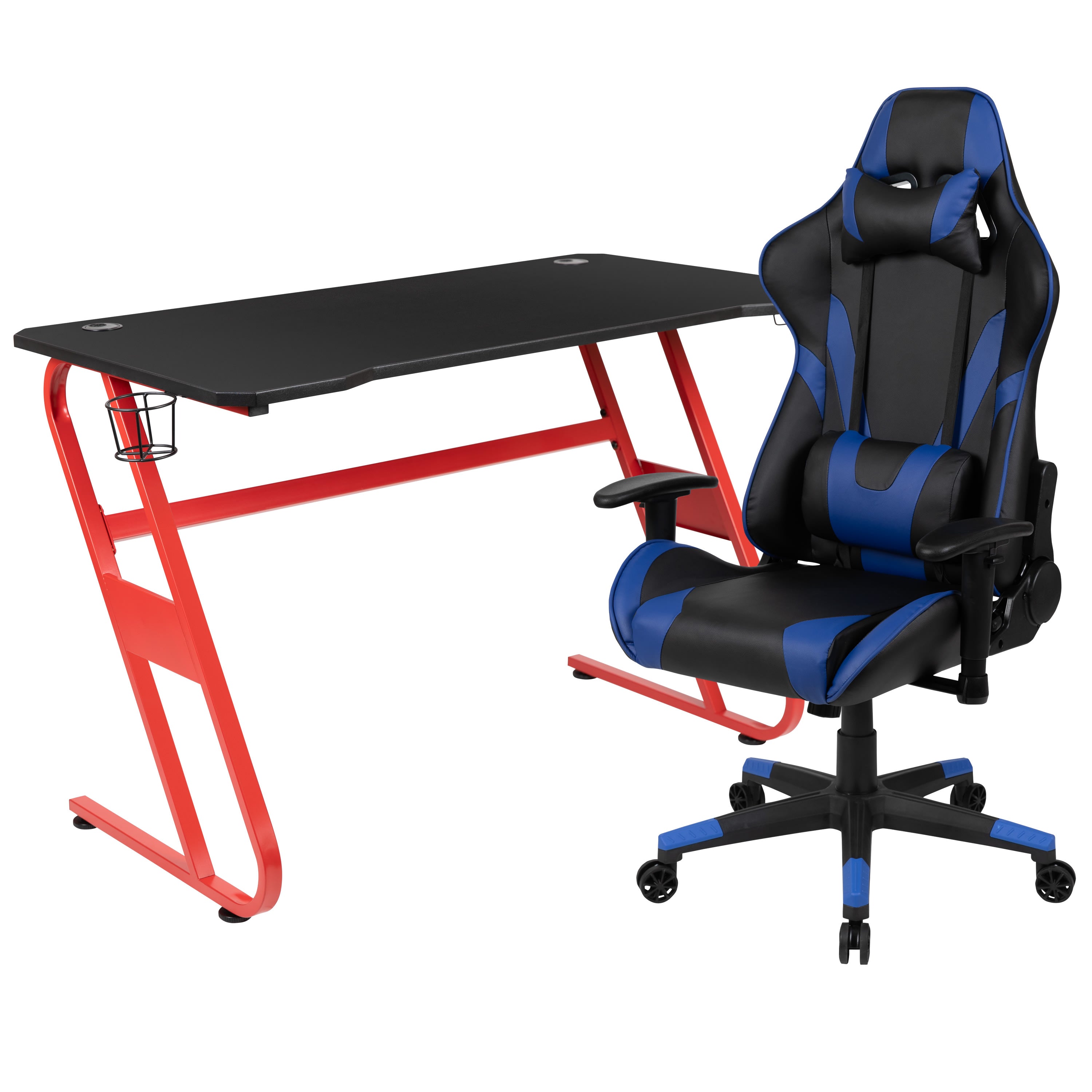 Gaming chair and desk combo best sale