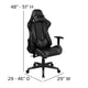 Gray |#| Gaming Bundle-Desk, Cup Holder/Headphone Hook & Gray Reclining Chair