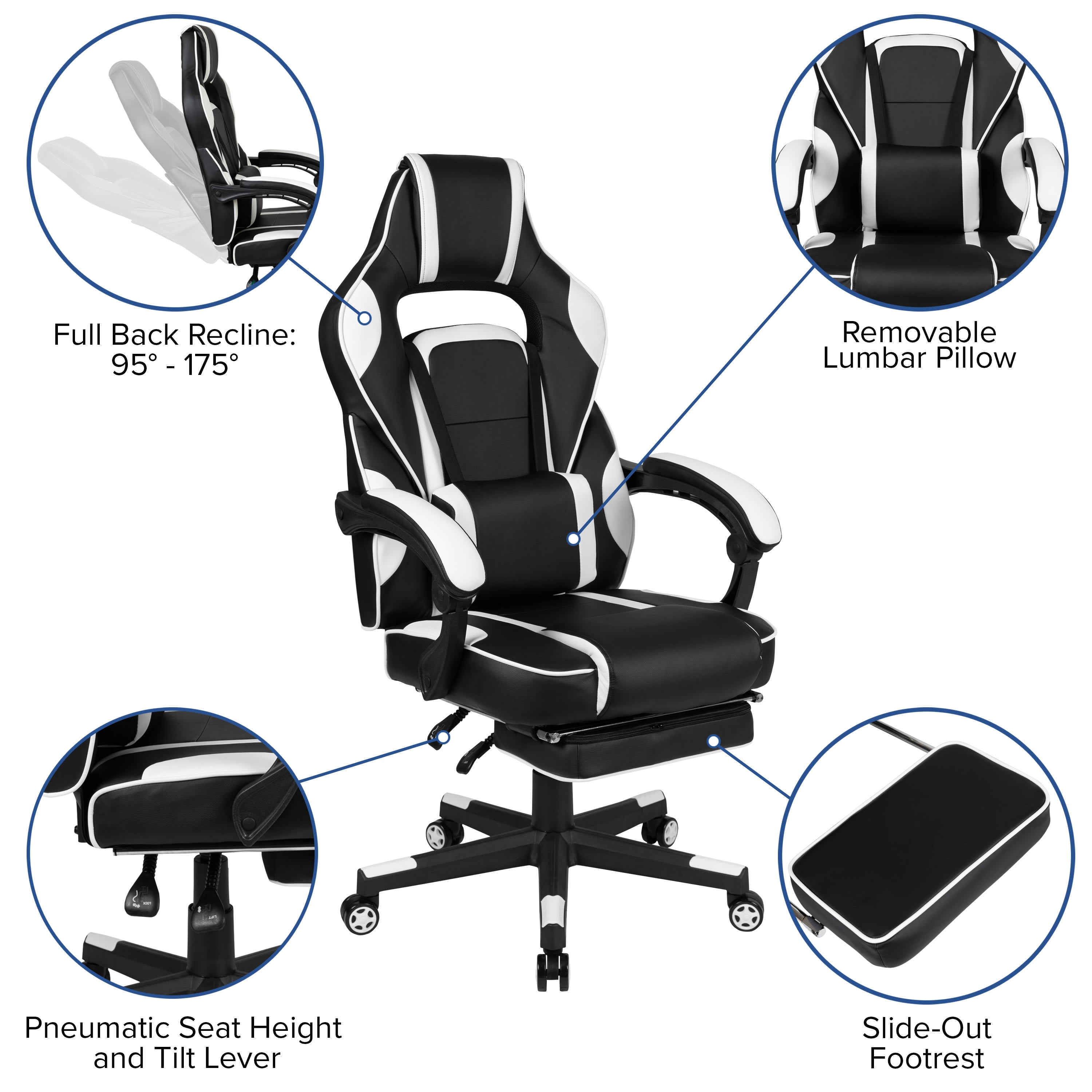 Gaming chair sale with monitor stand