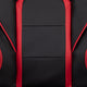 Red |#| Black/Red Gaming Desk Bundle - Cup/Headset Holder/Mouse Pad Top