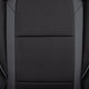 Black |#| Gaming Bundle-Cup/Headphone Desk & Black Reclining Footrest Chair