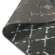Dark Gray/Ivory,5' x 7' |#| 5' x 7' Dark Gray and Ivory Geometric Style Modern Bohemian Design Area Rug
