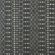 Dark Gray/Ivory,5' x 7' |#| 5' x 7' Dark Gray and Ivory Geometric Style Modern Bohemian Design Area Rug