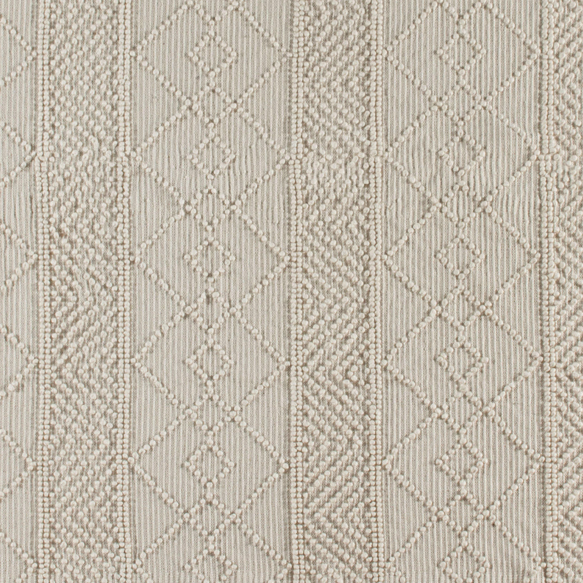 Gray/White,8' x 10' |#| 8' x 10' Triple Blend Ivory Handwoven Geometric Area Rug