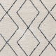 5' x 7' |#| 5' x 7' Ivory & Black Geometric Bohemian Shag Rug