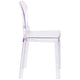 Ghost Chair with Tear Back in Transparent Crystal - Wedding Chairs