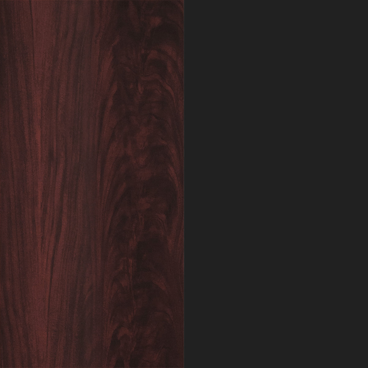 Black/Mahogany |#| Commercial Black or Mahogany Reversible Laminate Tabletop - 72" x 30"
