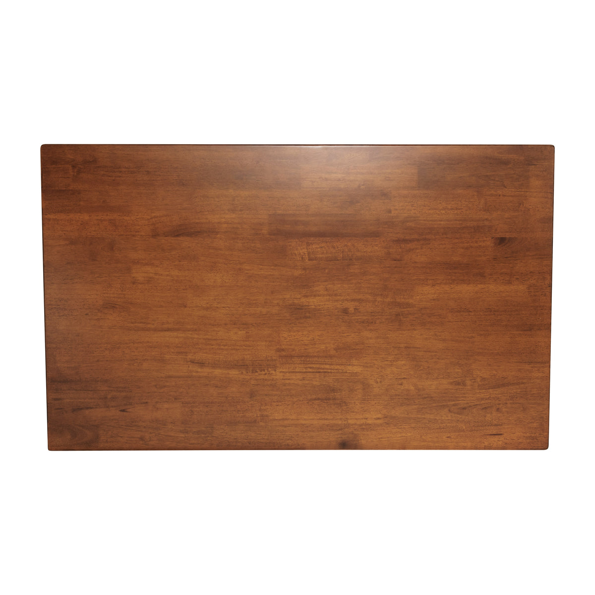 Walnut Matte |#| Solid Wood 60" Commercial Grade Dining Table with Turned Legs in Walnut Matte