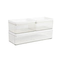  Clear/White Plastic Top