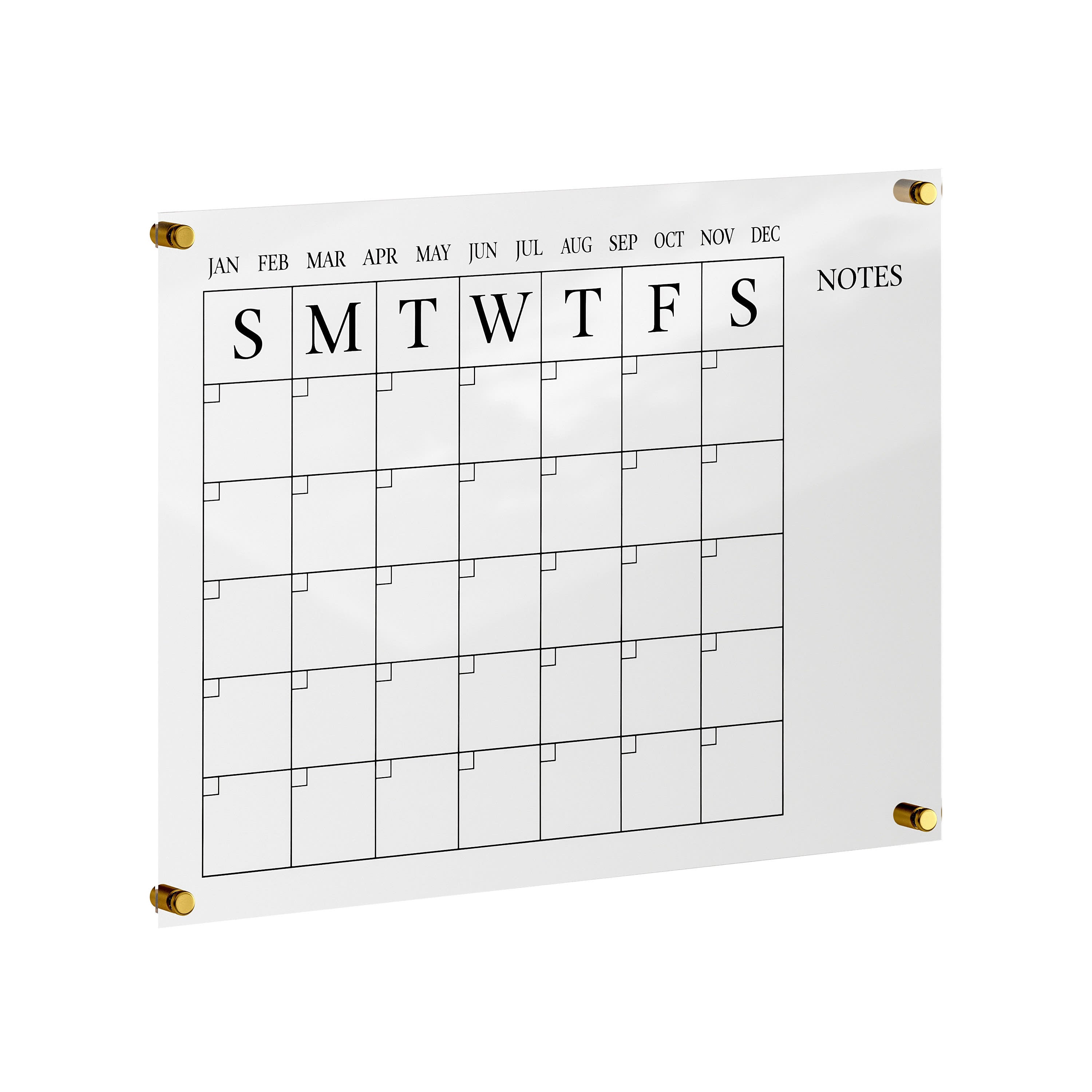 Wall calendar with notes board ms-br-ac-4560- – bizchair