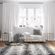 Clear Top/Brushed Gold Frame |#| Clear Glass Table Set with Brushed Gold X Metal Frame-Coffee Table-2 End Tables