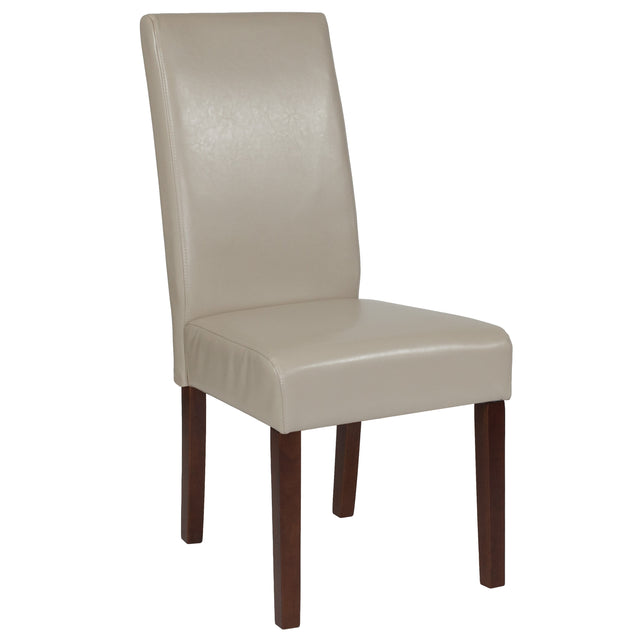 Greenwich Series Upholstered Panel Back Mid-Century Parsons Dining Chairs - View 1